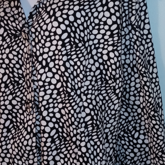 Bamboo Traders Black White Collar 3 Buttons Jacket Size 3X - Picture 4 of 8